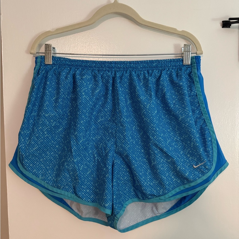 Nike Women's Blue Tempo Running Shorts